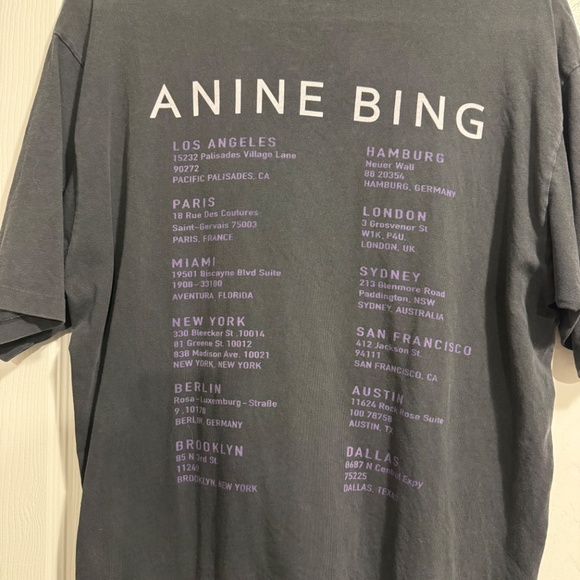 Anine Bing Stardust tee size small - Picture 8 of 10